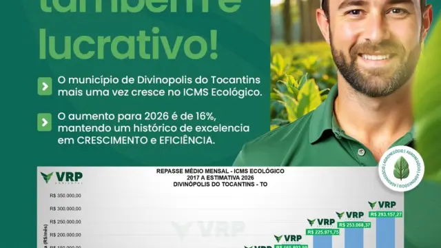 Divinópolis do Tocantins avança no desenvolvimento com responsabilidade ambiental